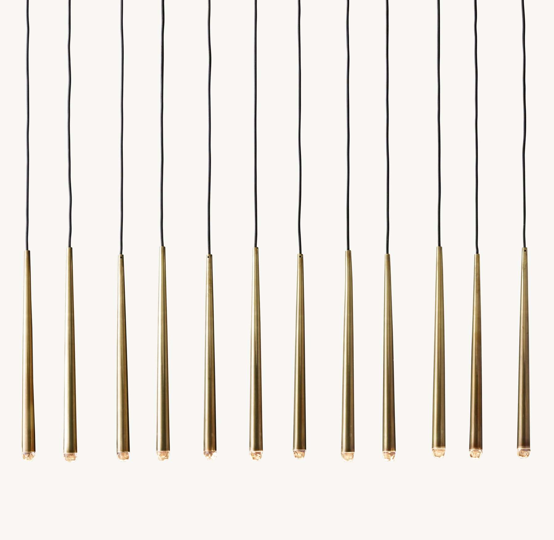 60 Inch Pin Linear Chandelier - Aquitaine