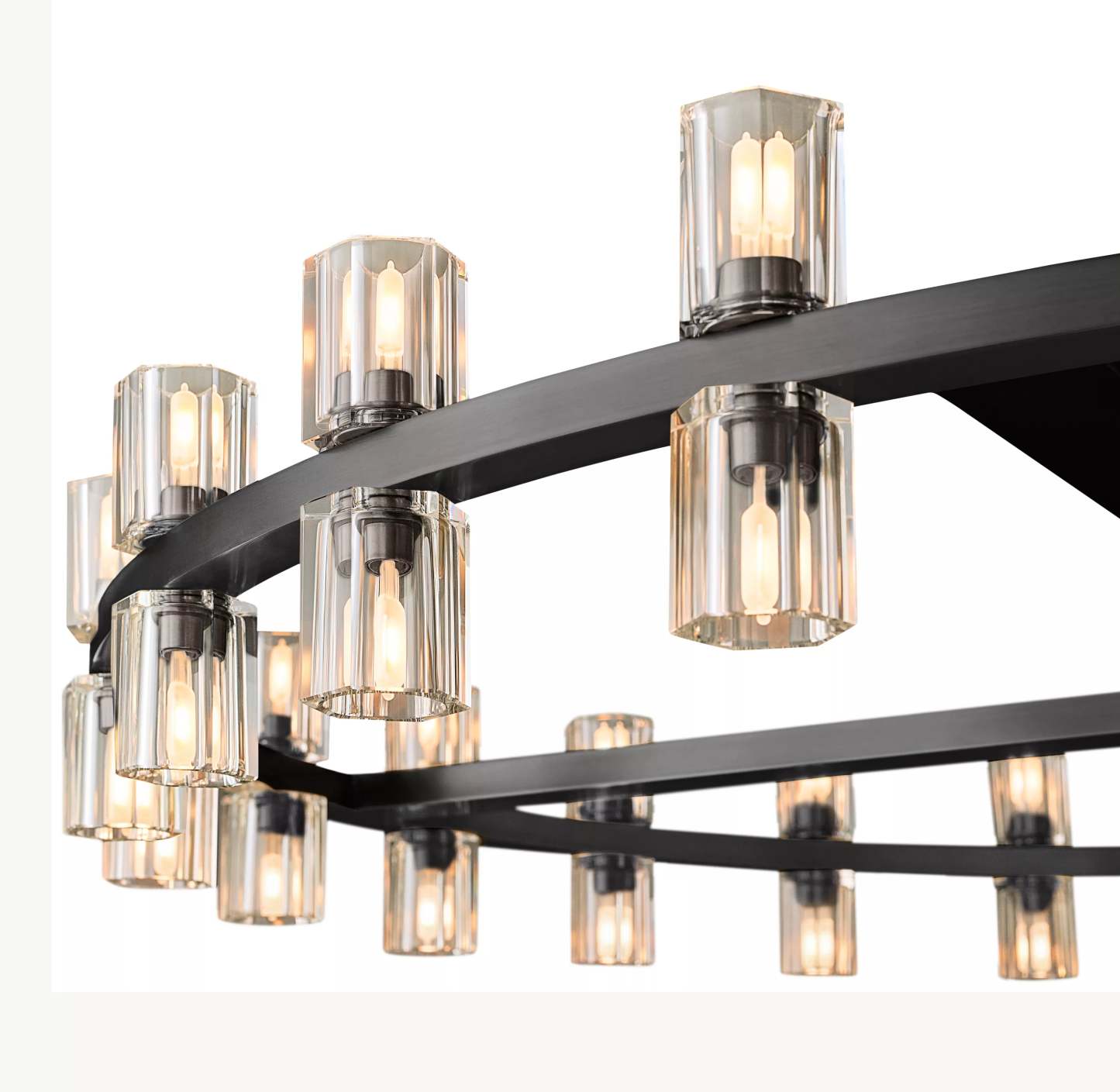 48 Inch Hexagonal Crystal Round Chandelier – Arcachon