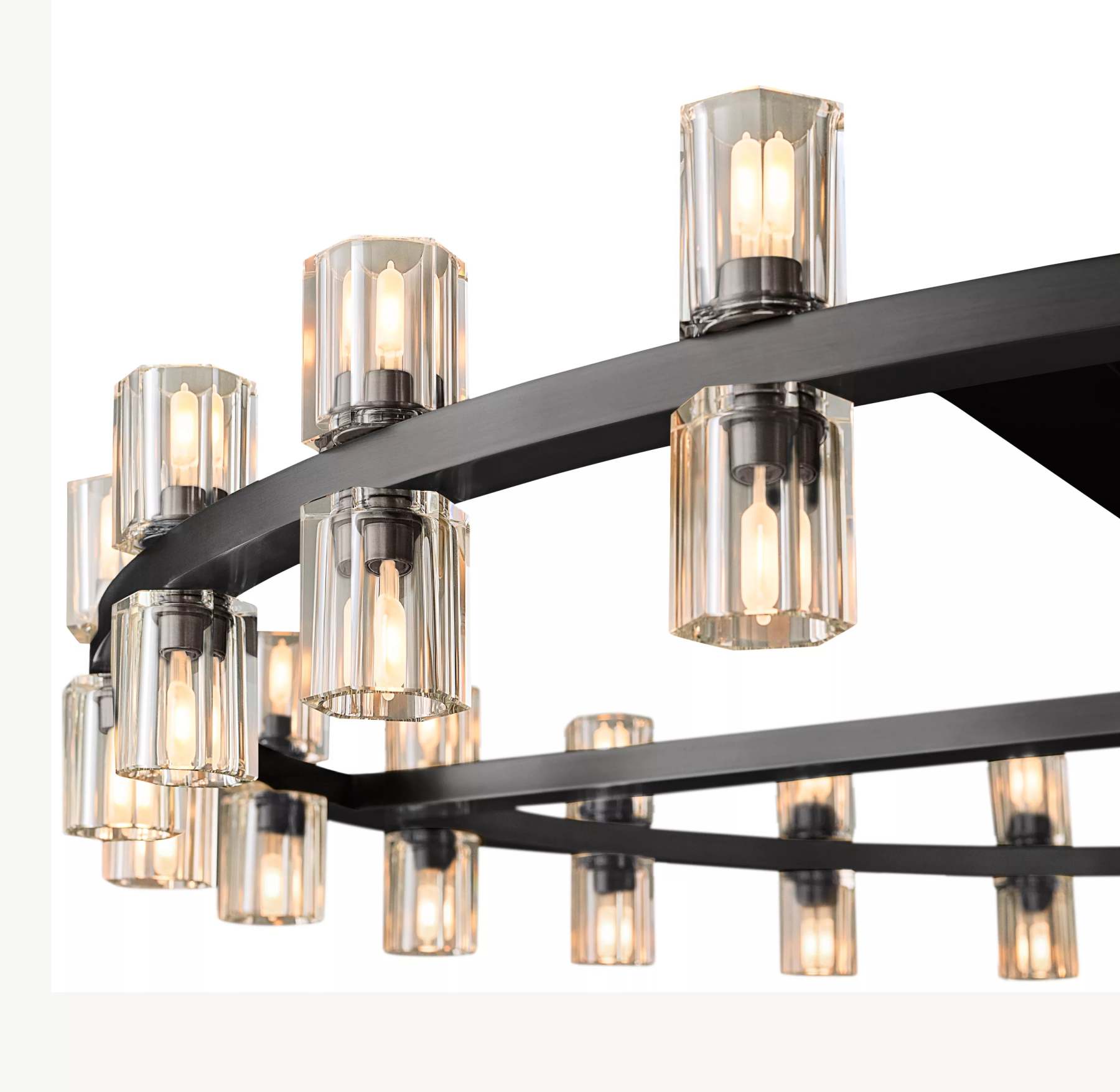 48 Inch Hexagonal Crystal Round Chandelier – Arcachon