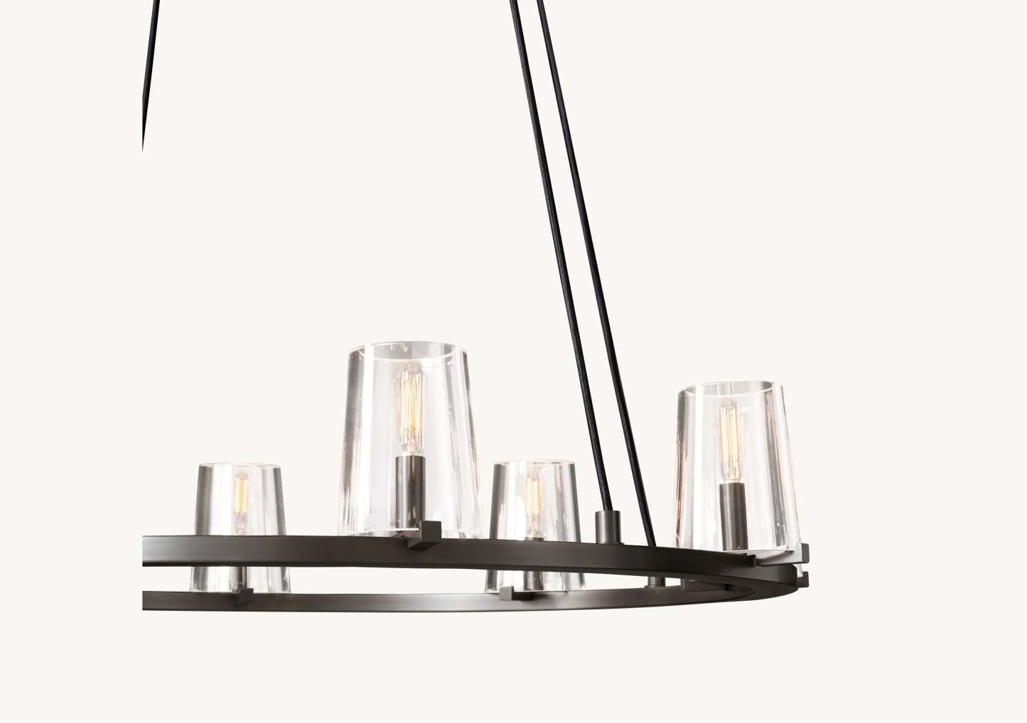 48 Inch Hurricane Candle Ring Chandelier - Pauillac