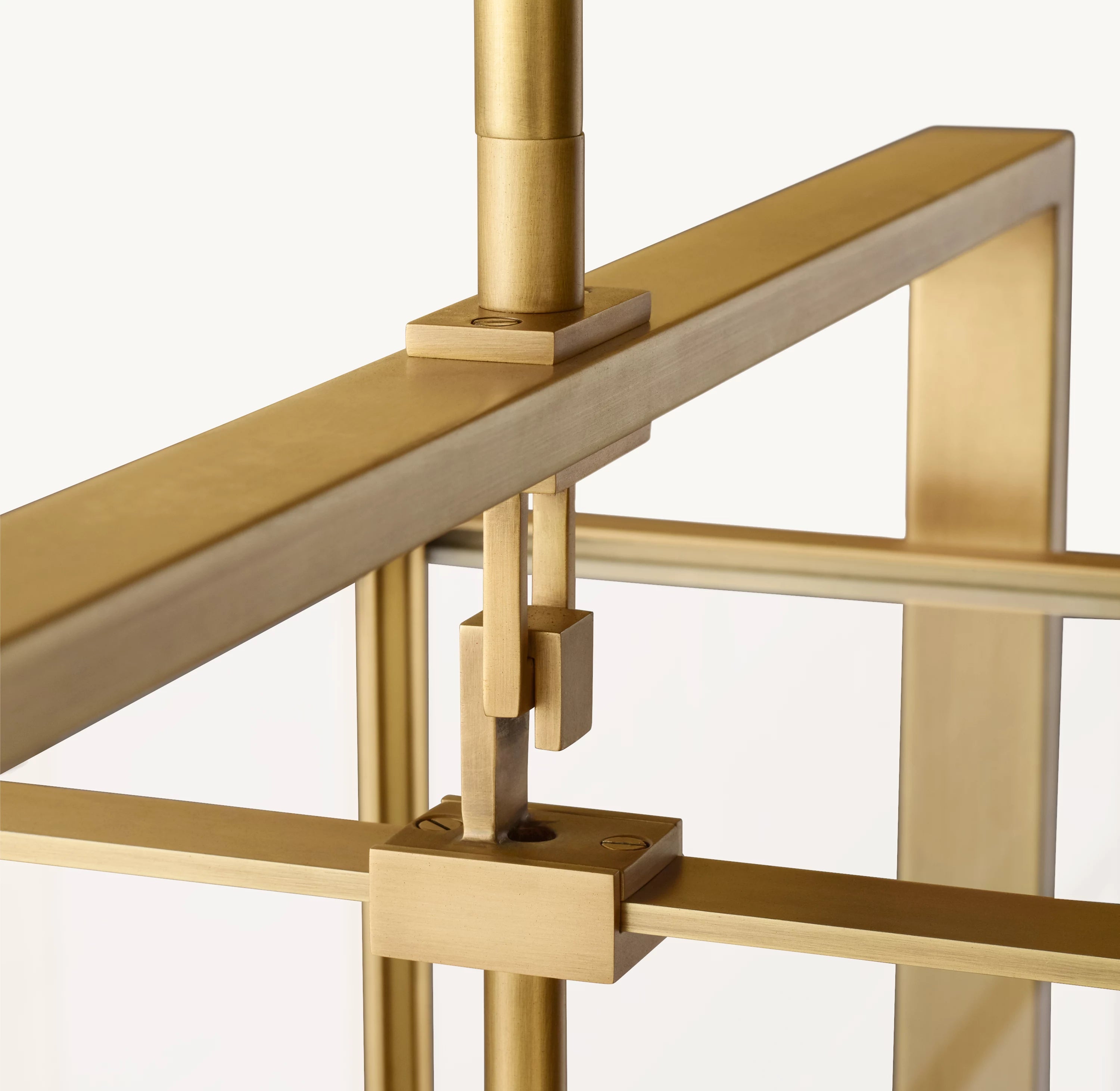 72 Inch Glass Rectangular Chandelier - Beckman