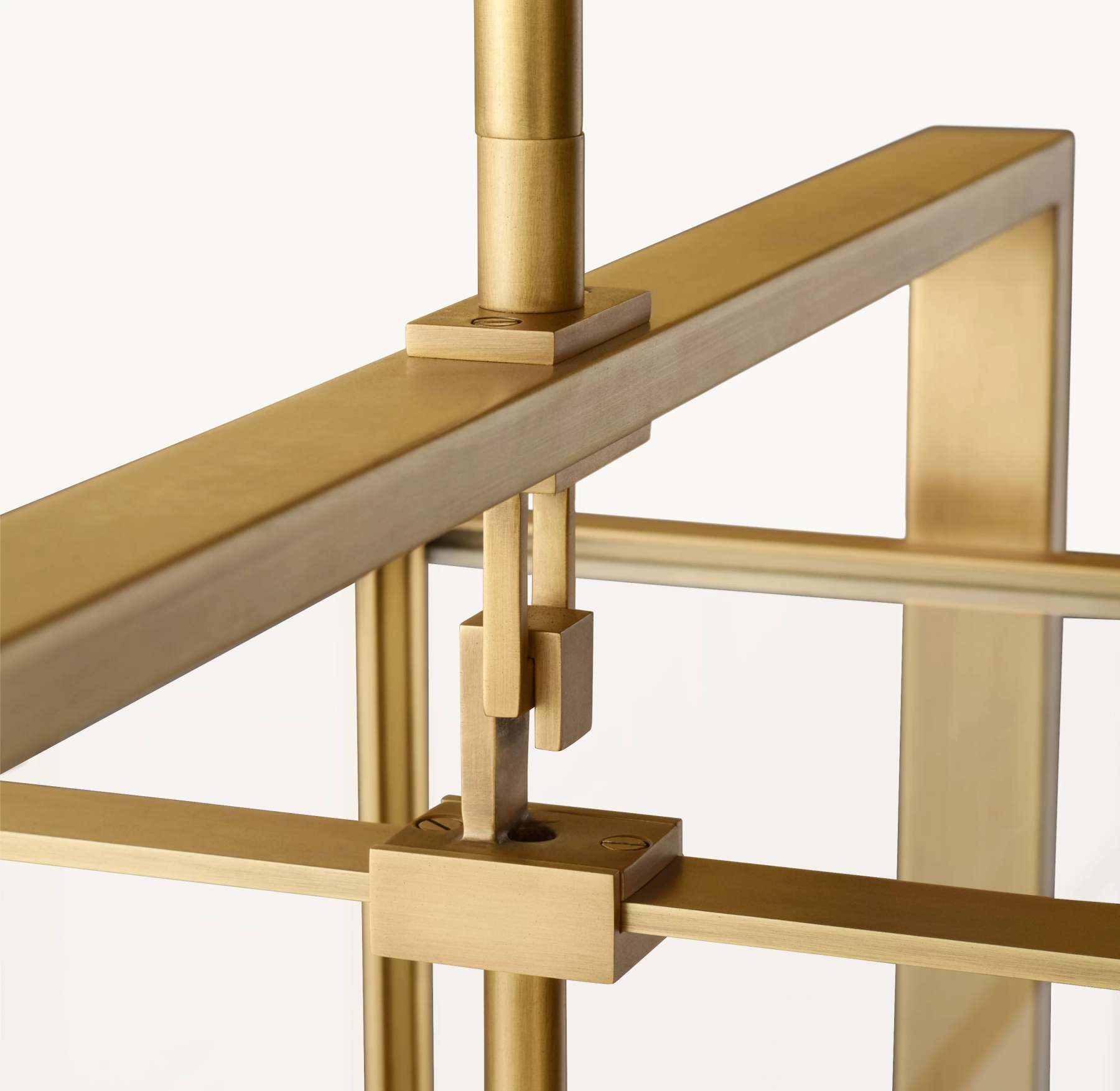 72 Inch Glass Rectangular Chandelier - Beckman