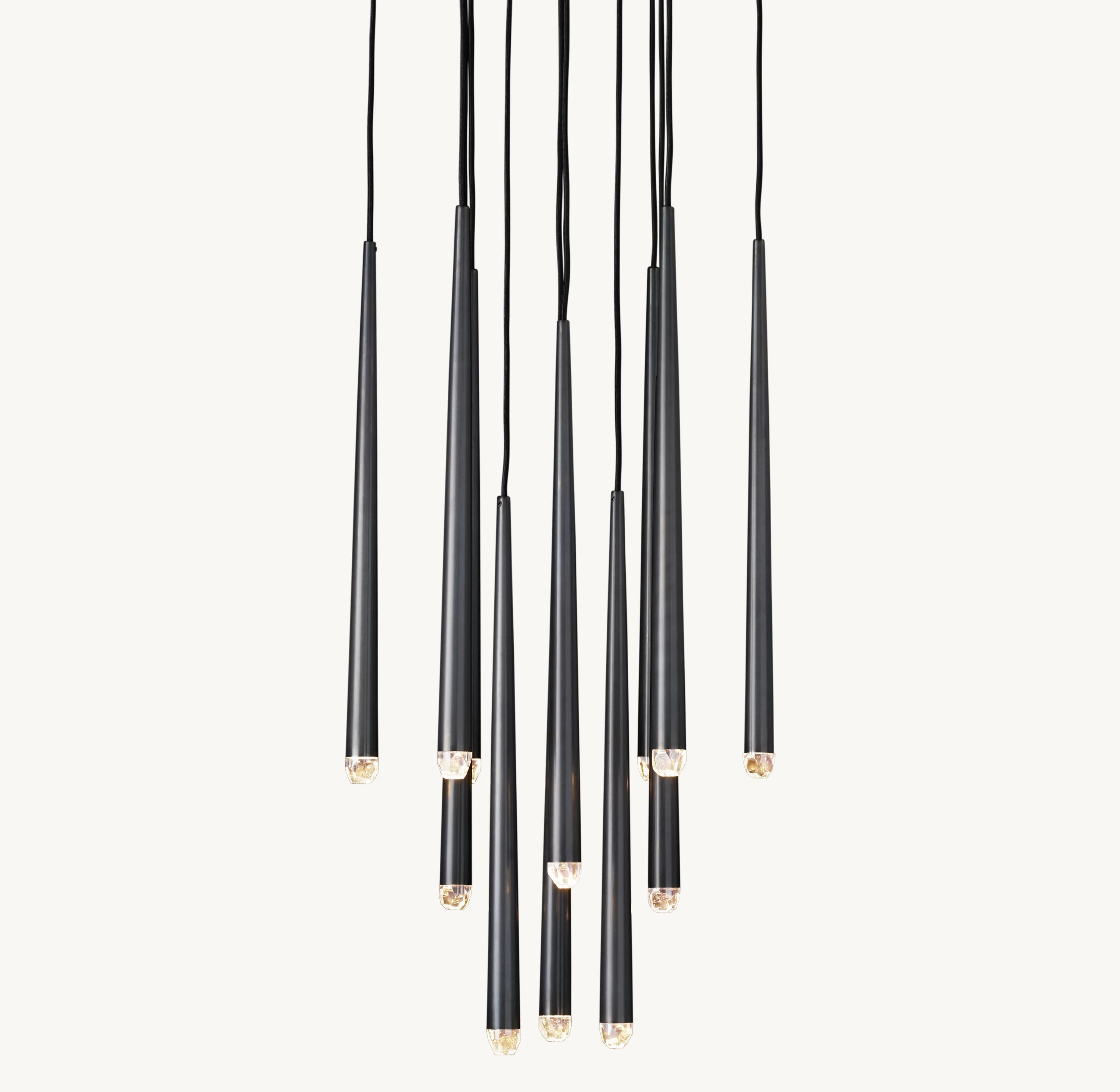 24 Inch Pin Cascading Round Chandelier - Aquitaine