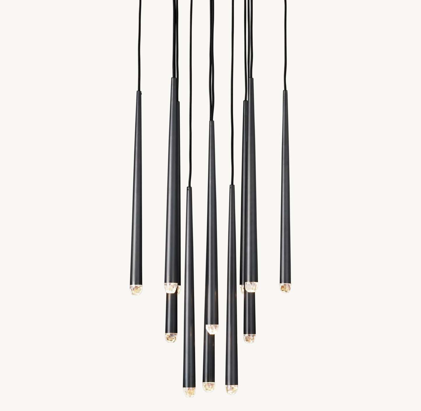 24 Inch Pin Cascading Round Chandelier - Aquitaine