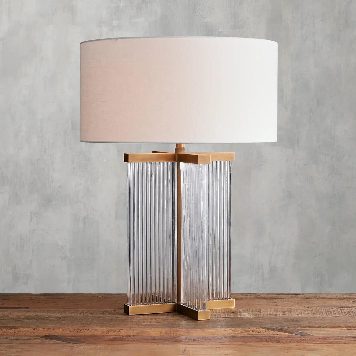 Art Glass Delsier Table Lamp