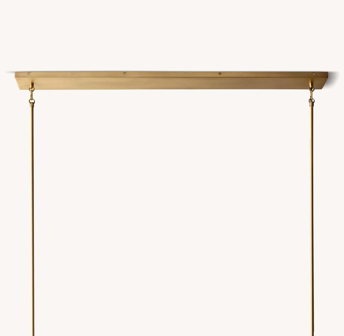 49 Inch Hurricane Candle Linear Chandelier - Pauillac