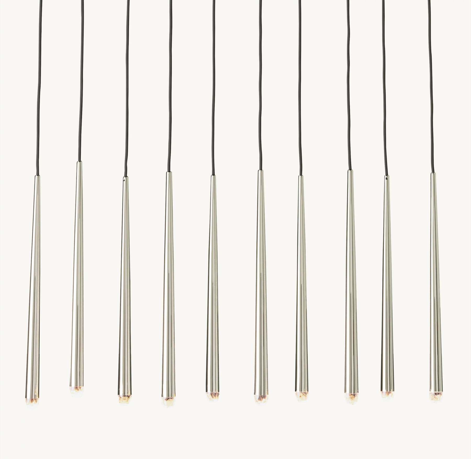 48 Inch Pin Linear Chandelier - Aquitaine