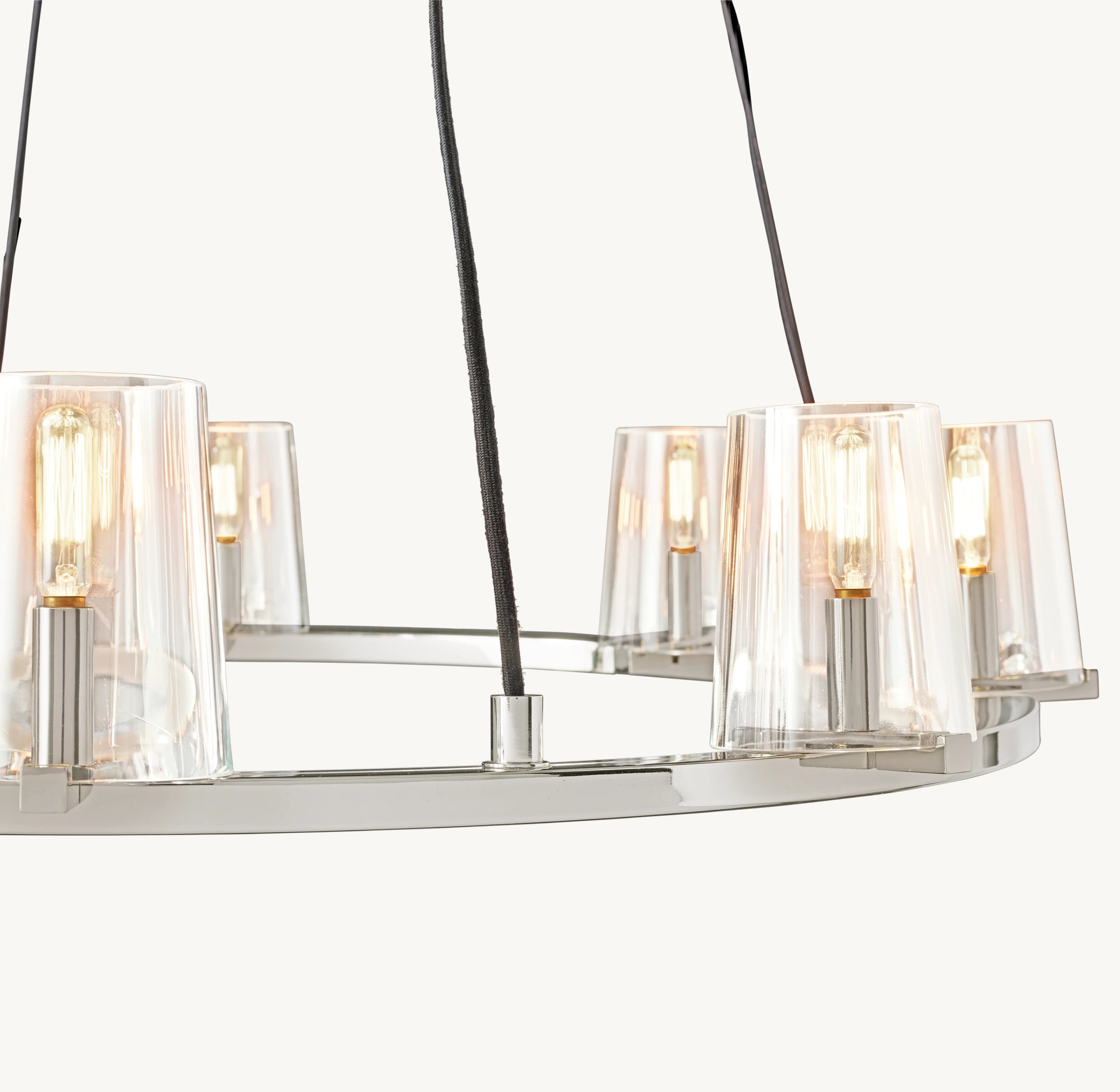 48 Inch Hurricane Candle Ring Chandelier - Pauillac