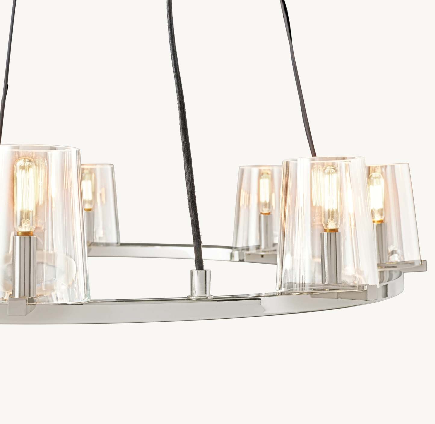 48 Inch Hurricane Candle Ring Chandelier - Pauillac
