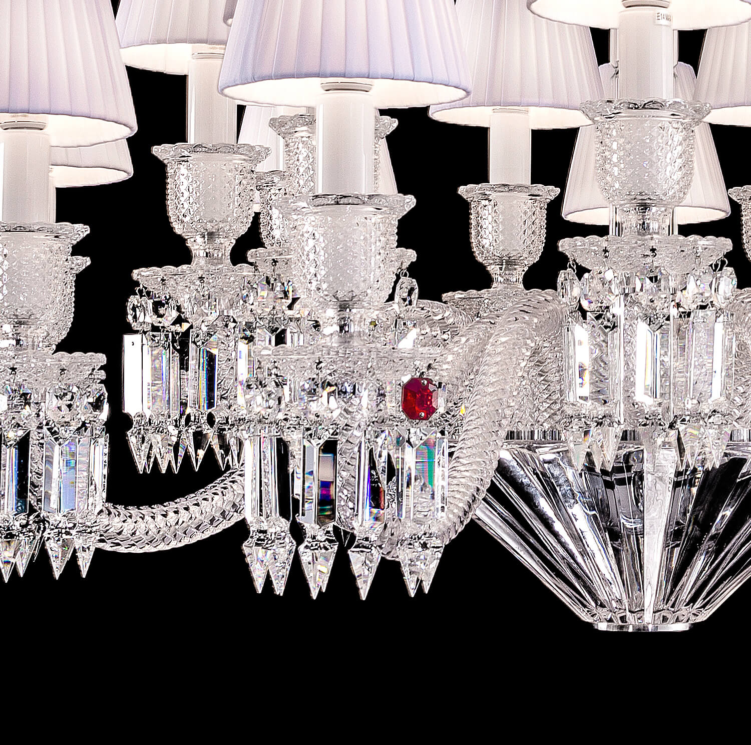 Baccarat 18 lights short Zenith Chandelier – MH LIGHTING