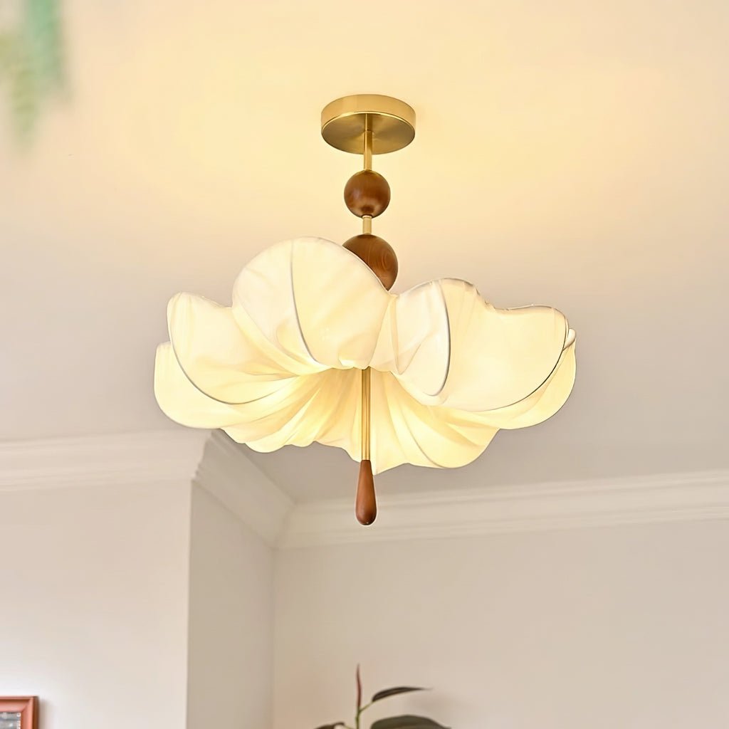 Floralis Fabric Ceiling Light