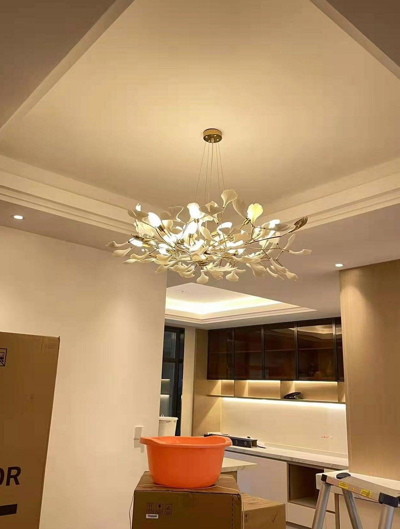 Gingko Chandelier B