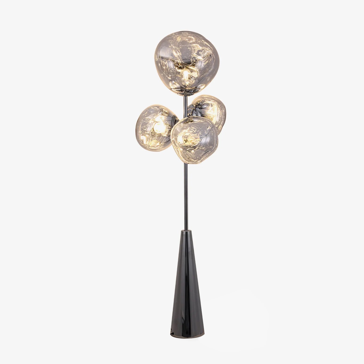 Lava Column Floor Lamp with Marble base