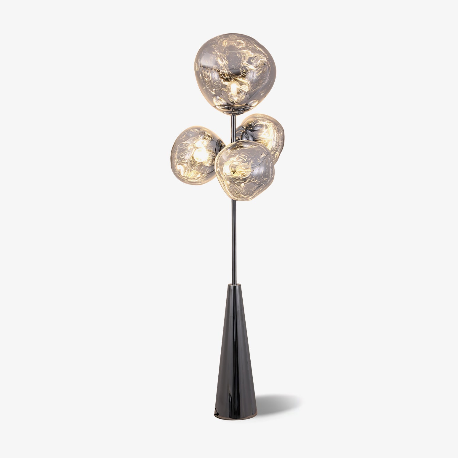 Lava Column Floor Lamp with Marble base