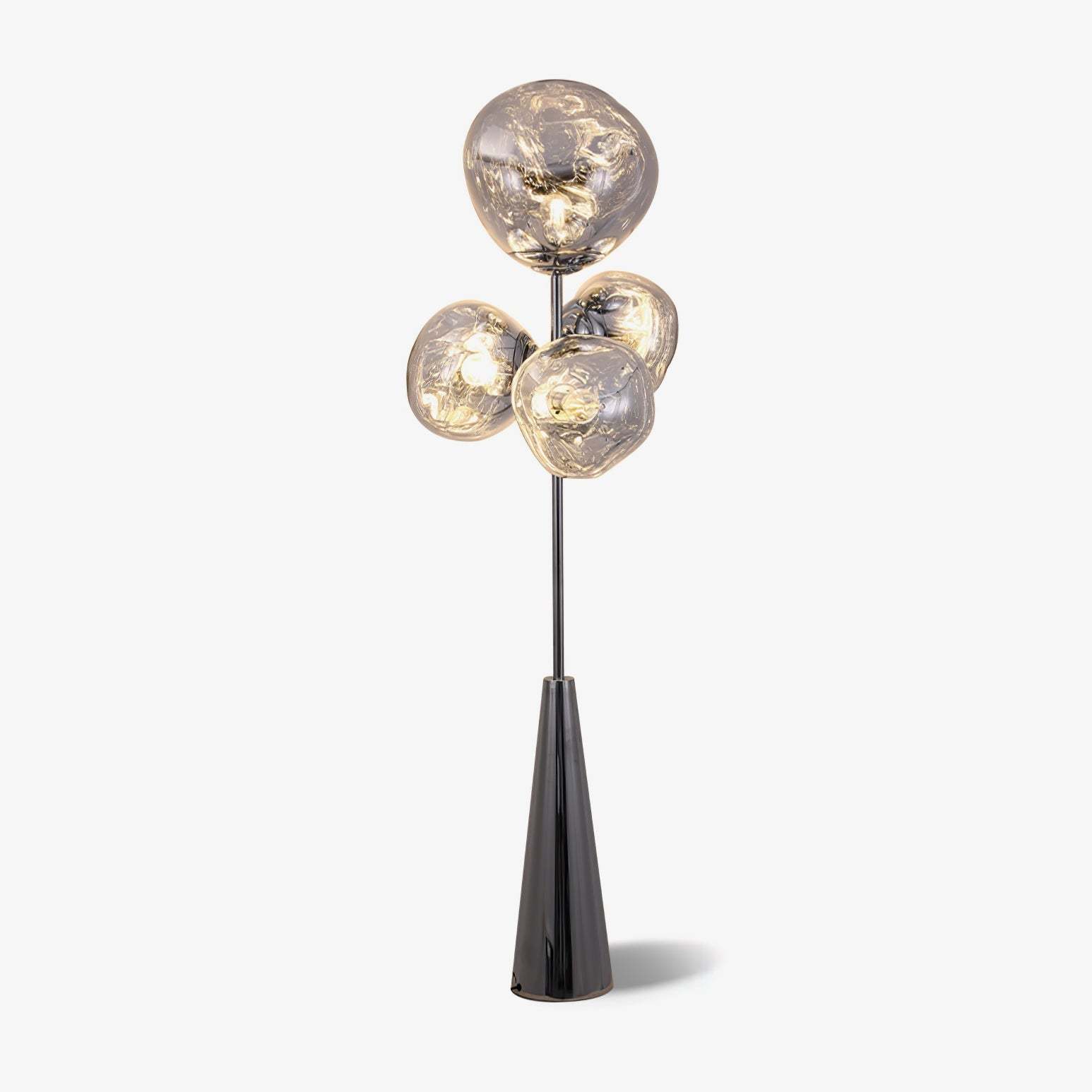 Lava Column Floor Lamp with Marble base