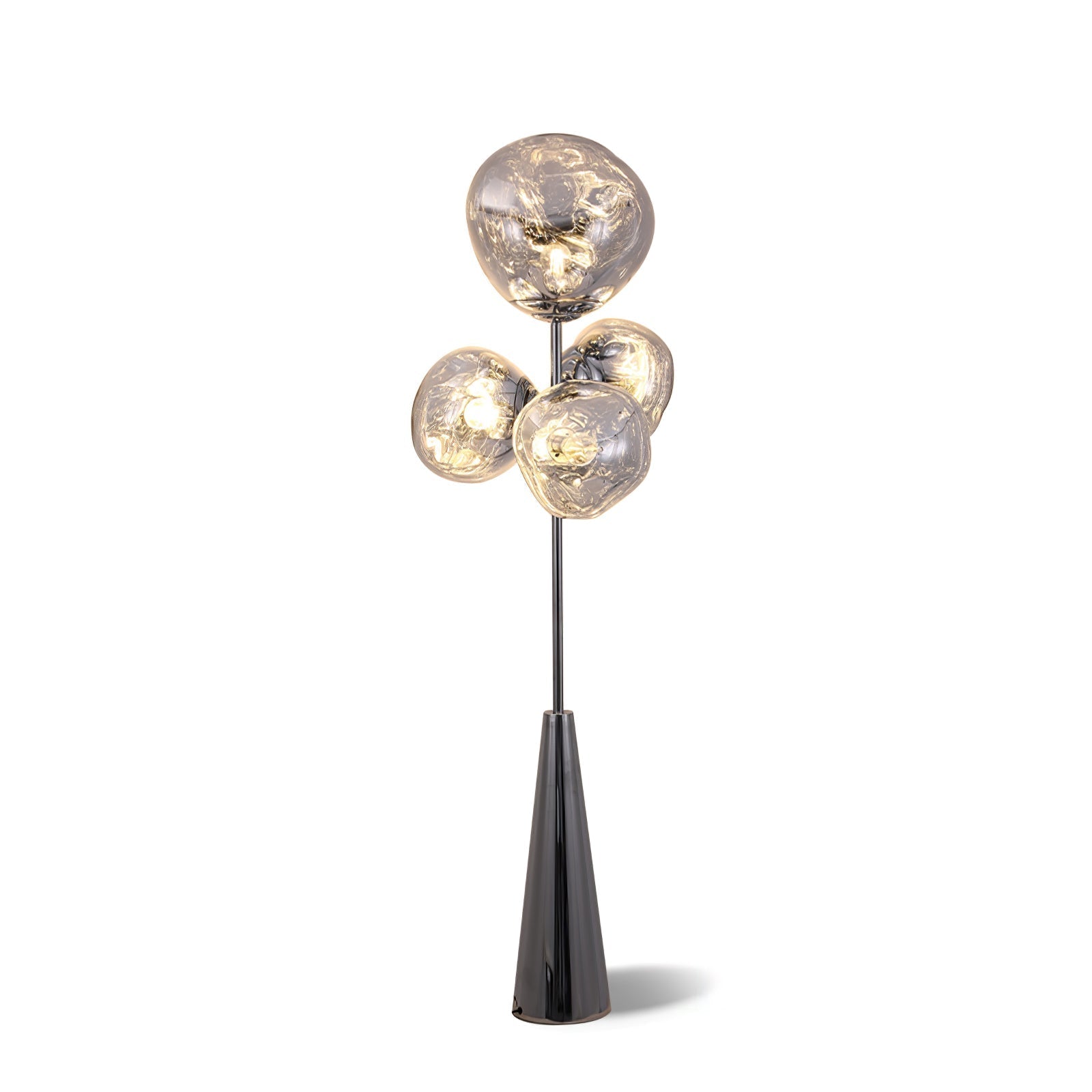Lava Column Floor Lamp with Marble base