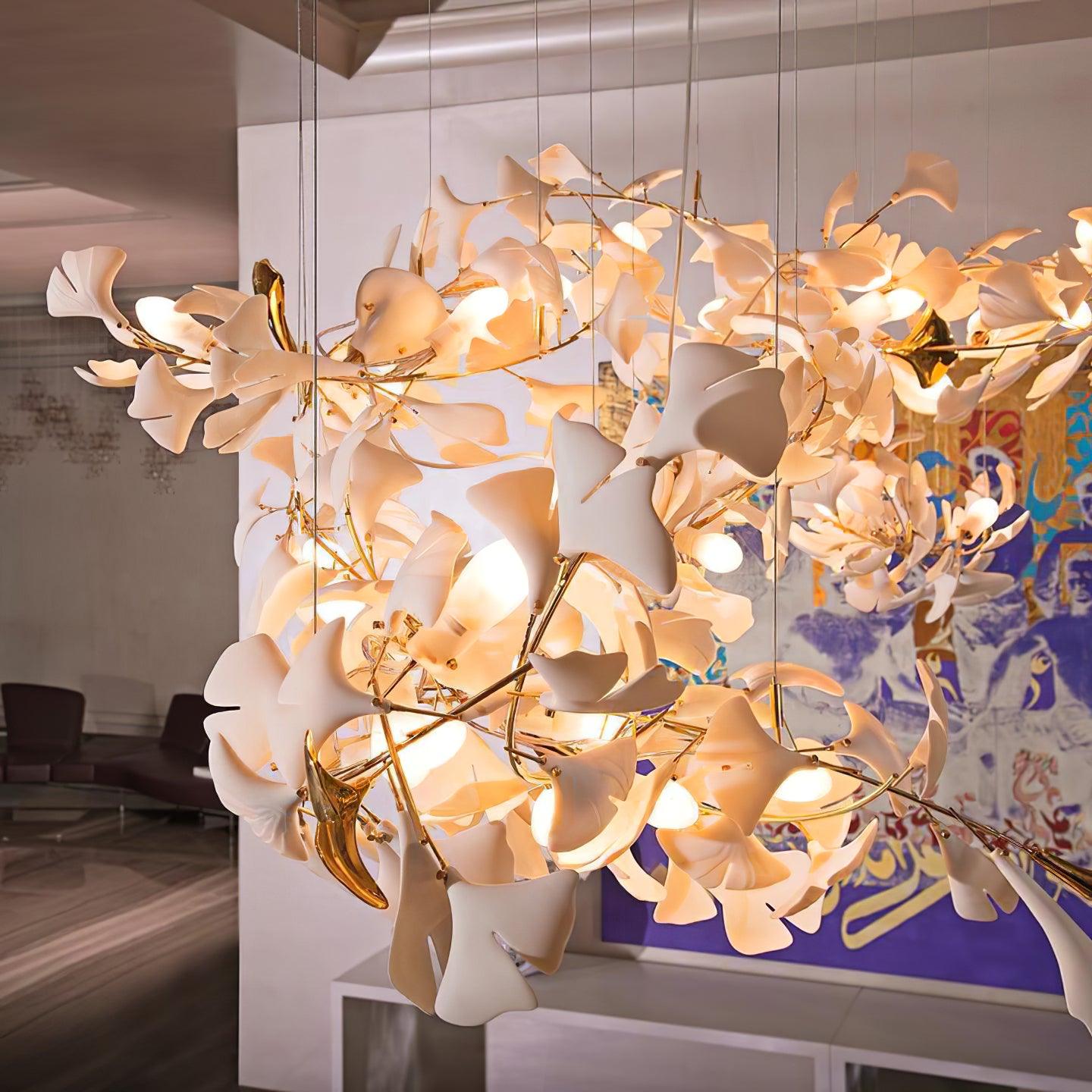 Gingko Chandelier G