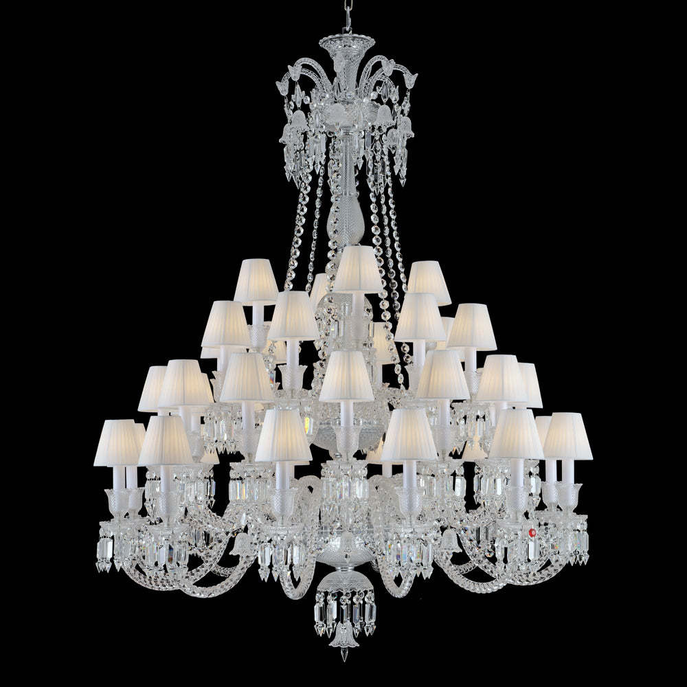 36 lights Baccarat Zenith chandelier – MH LIGHTING