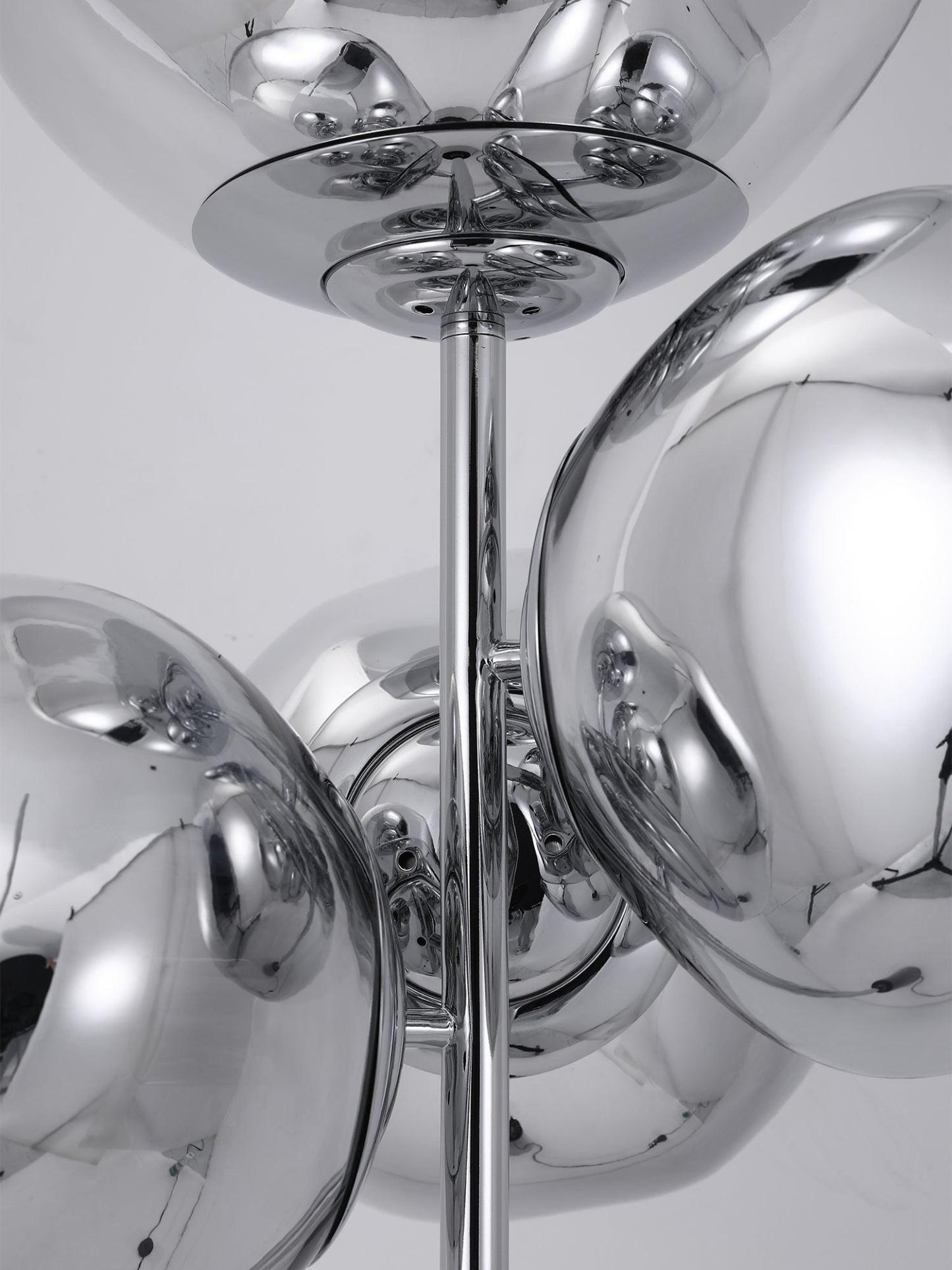 Lava Column Floor Lamp with Marble base