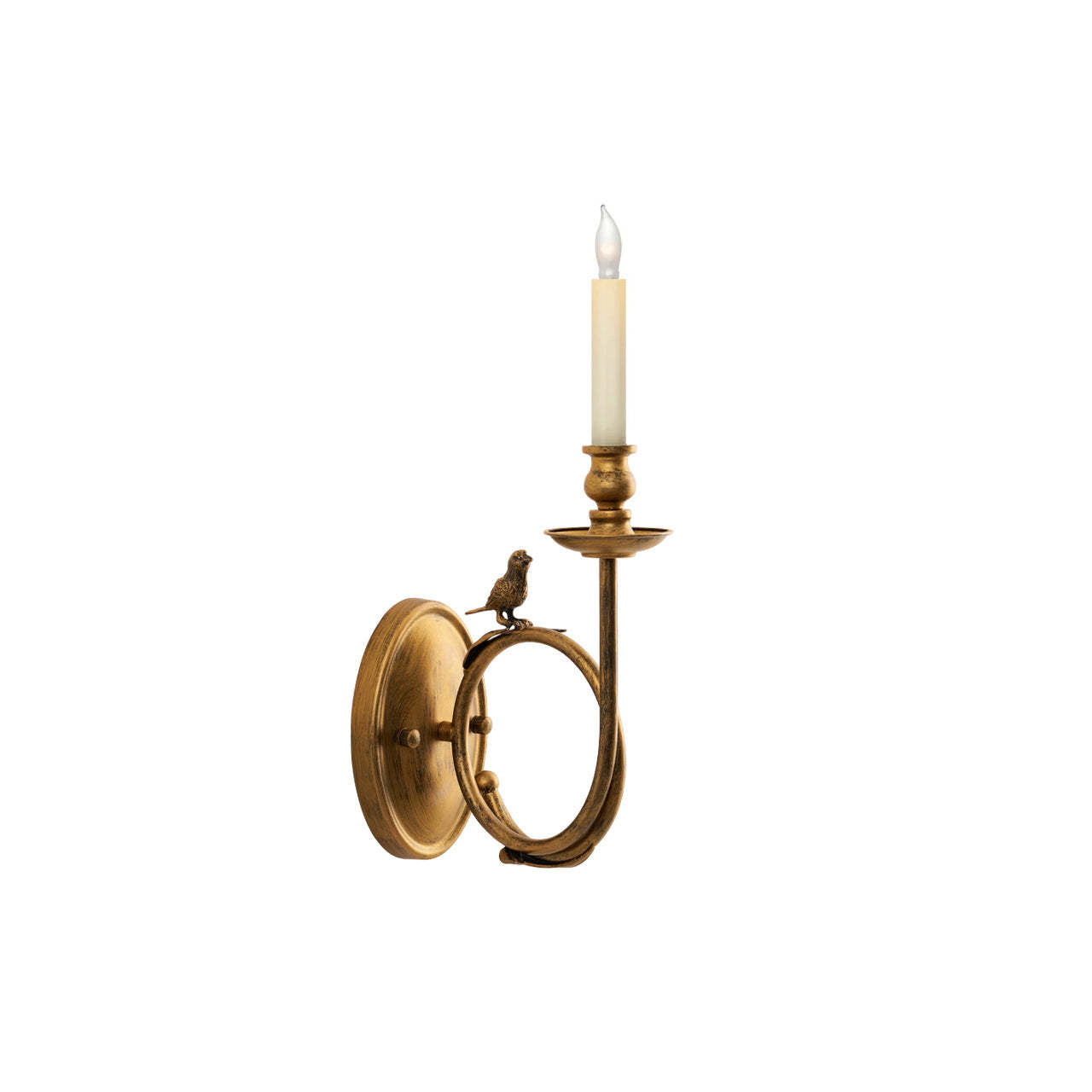 Perching Bird Sconce