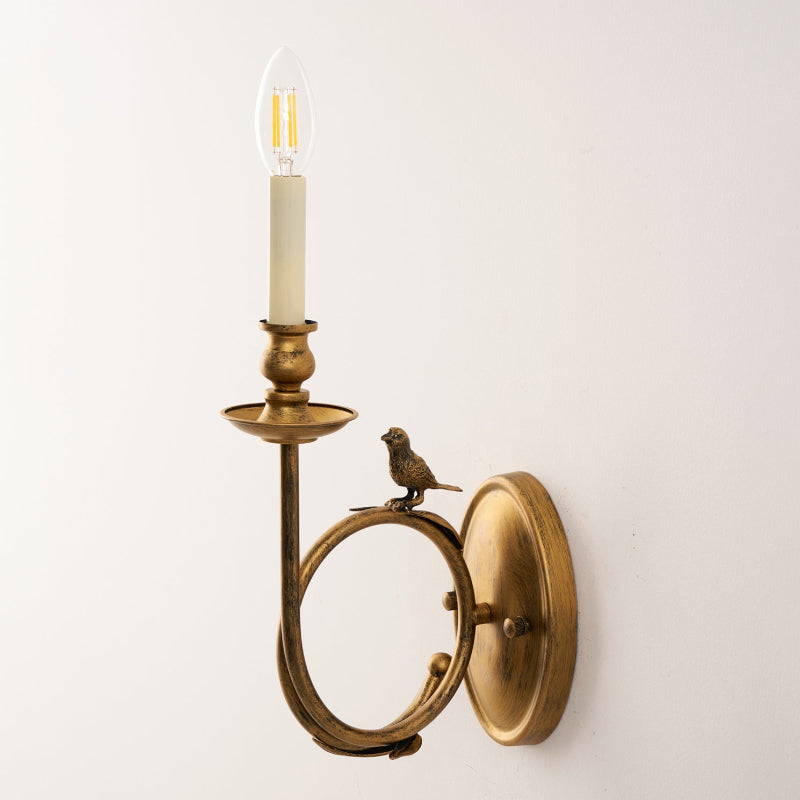 Perching Bird Sconce