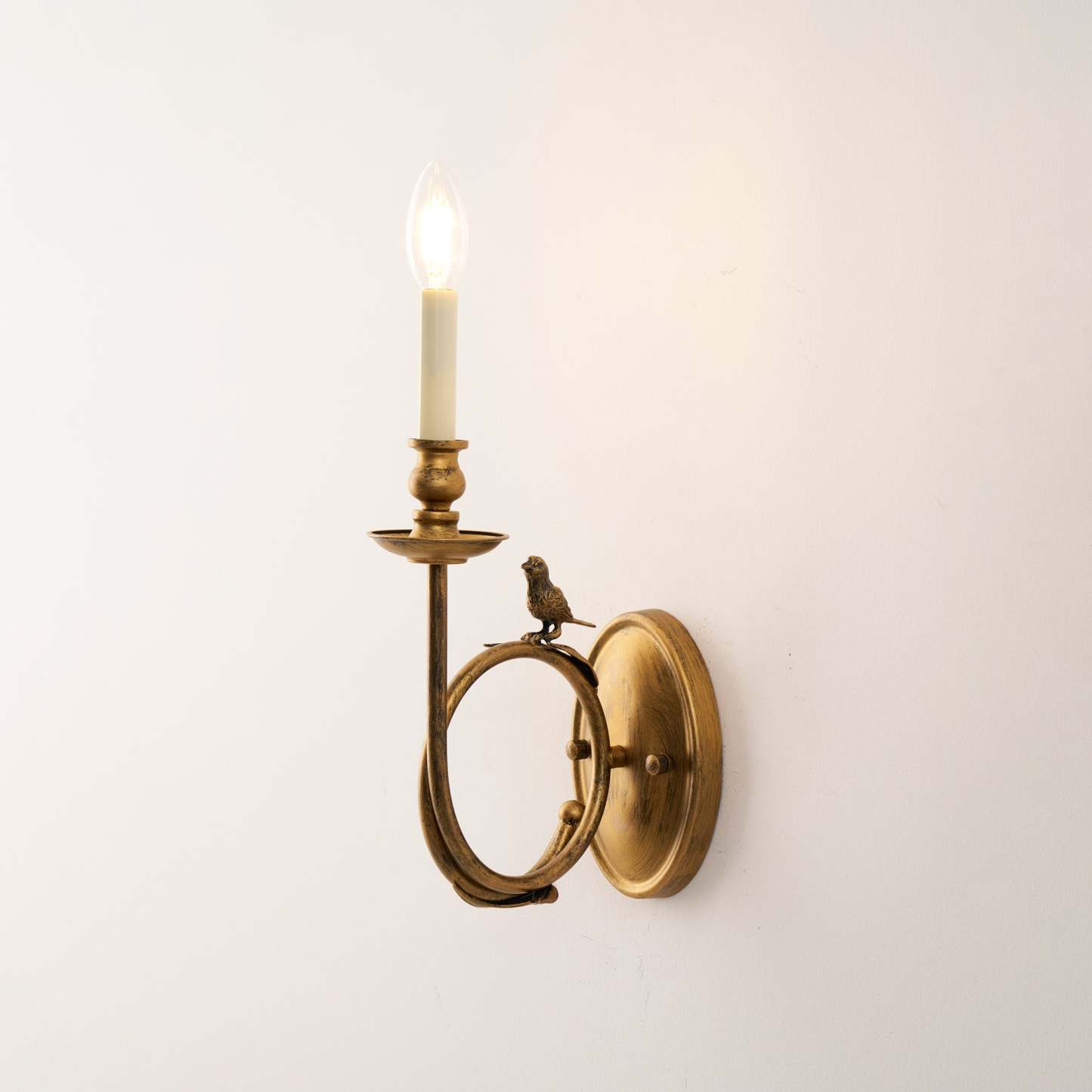 Perching Bird Sconce