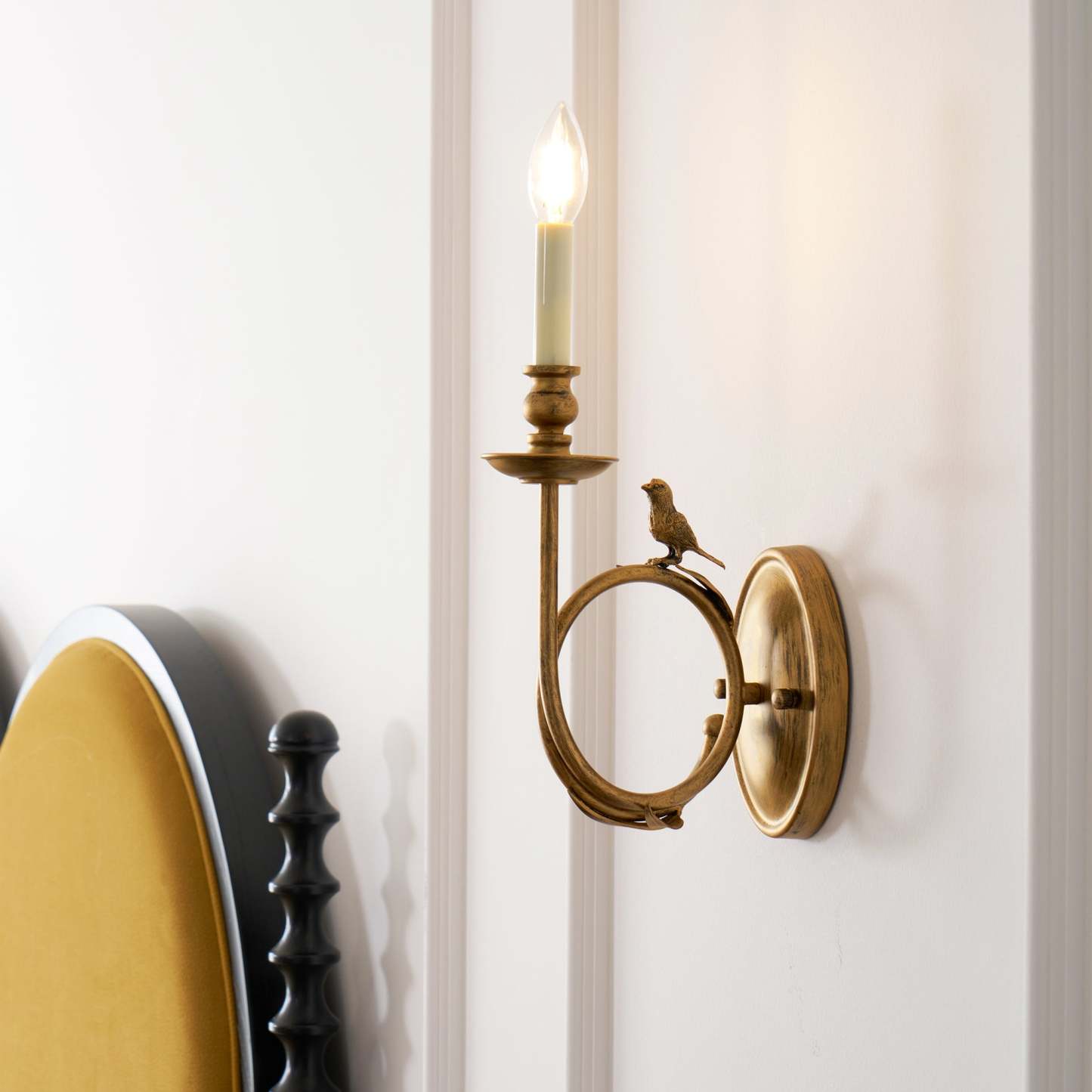Perching Bird Sconce