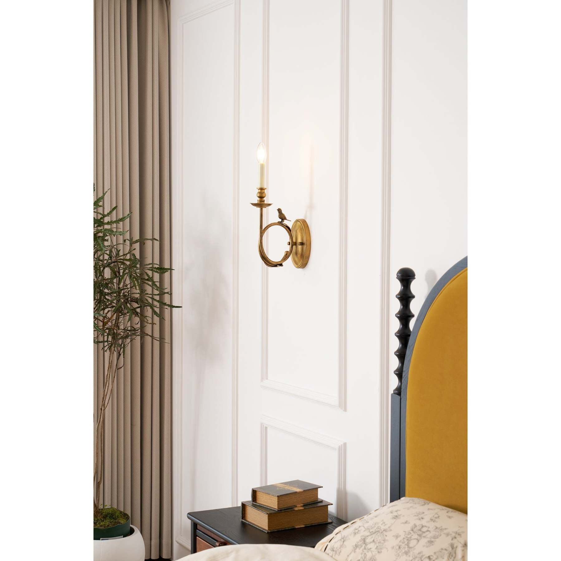 Perching Bird Sconce