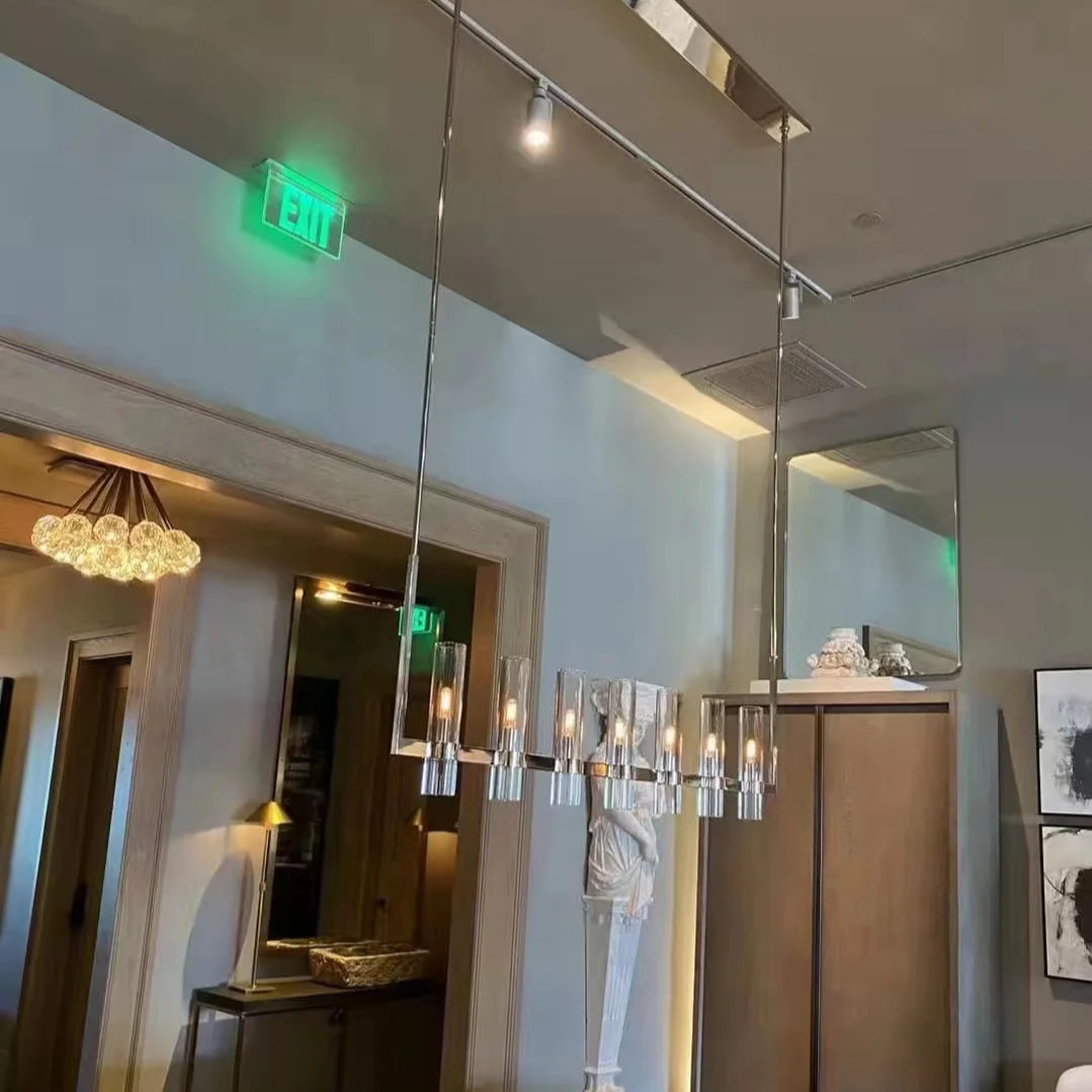 Ravelle Linear Chandelier 54" 71"