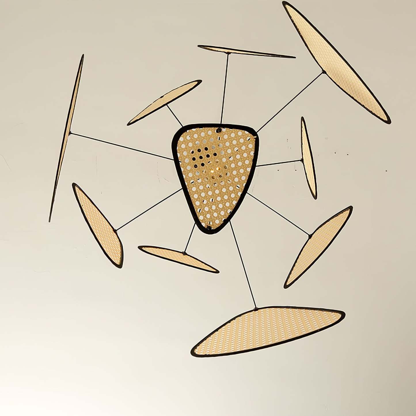 Screen Cannage Pendant Swag Light