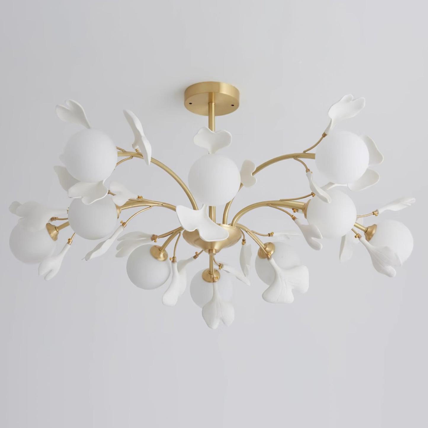 Thalassa Gingko Chandelier