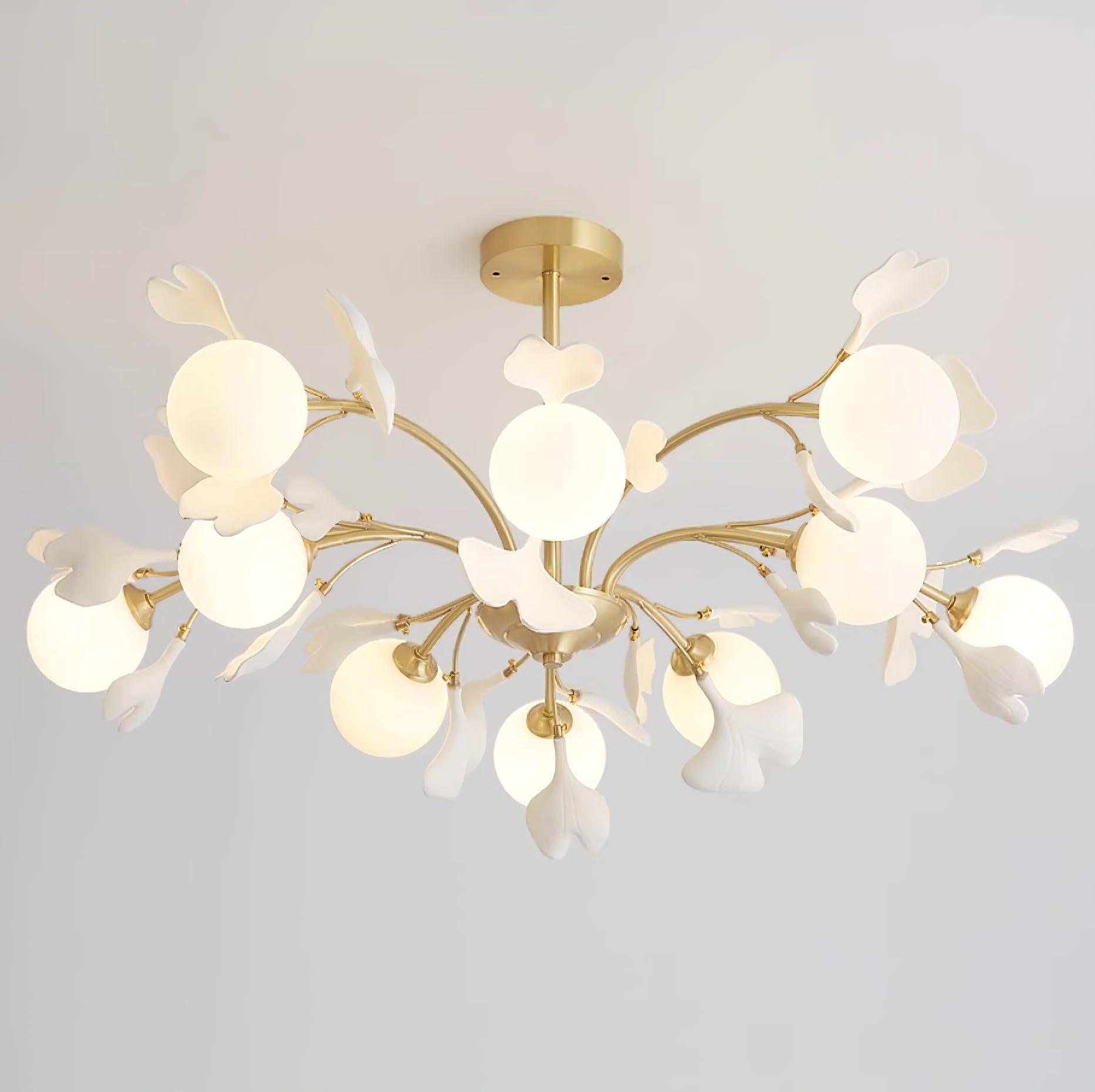 Thalassa Gingko Chandelier