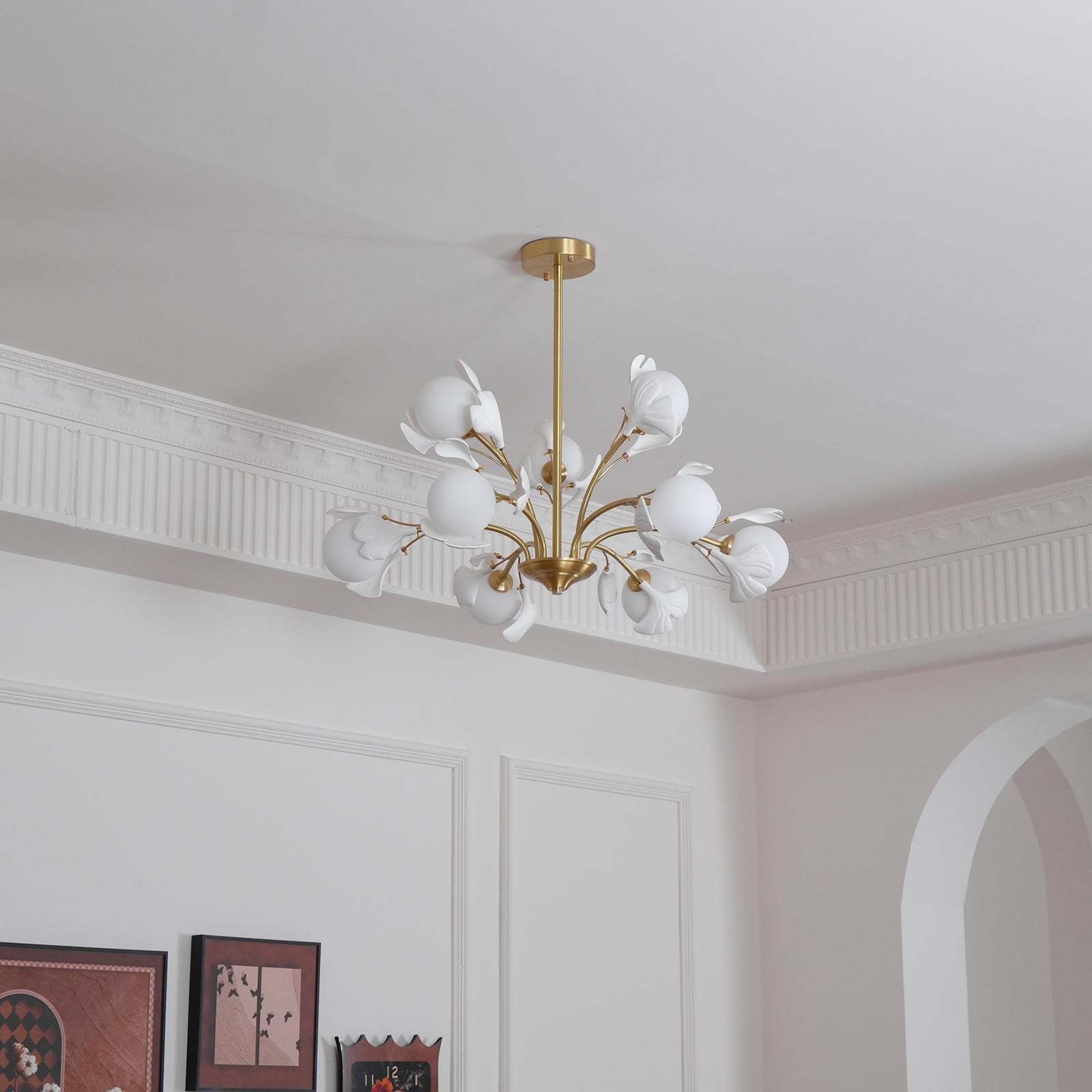 Thalassa Gingko Chandelier