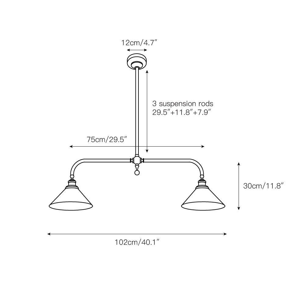 Thetford Pendant Light