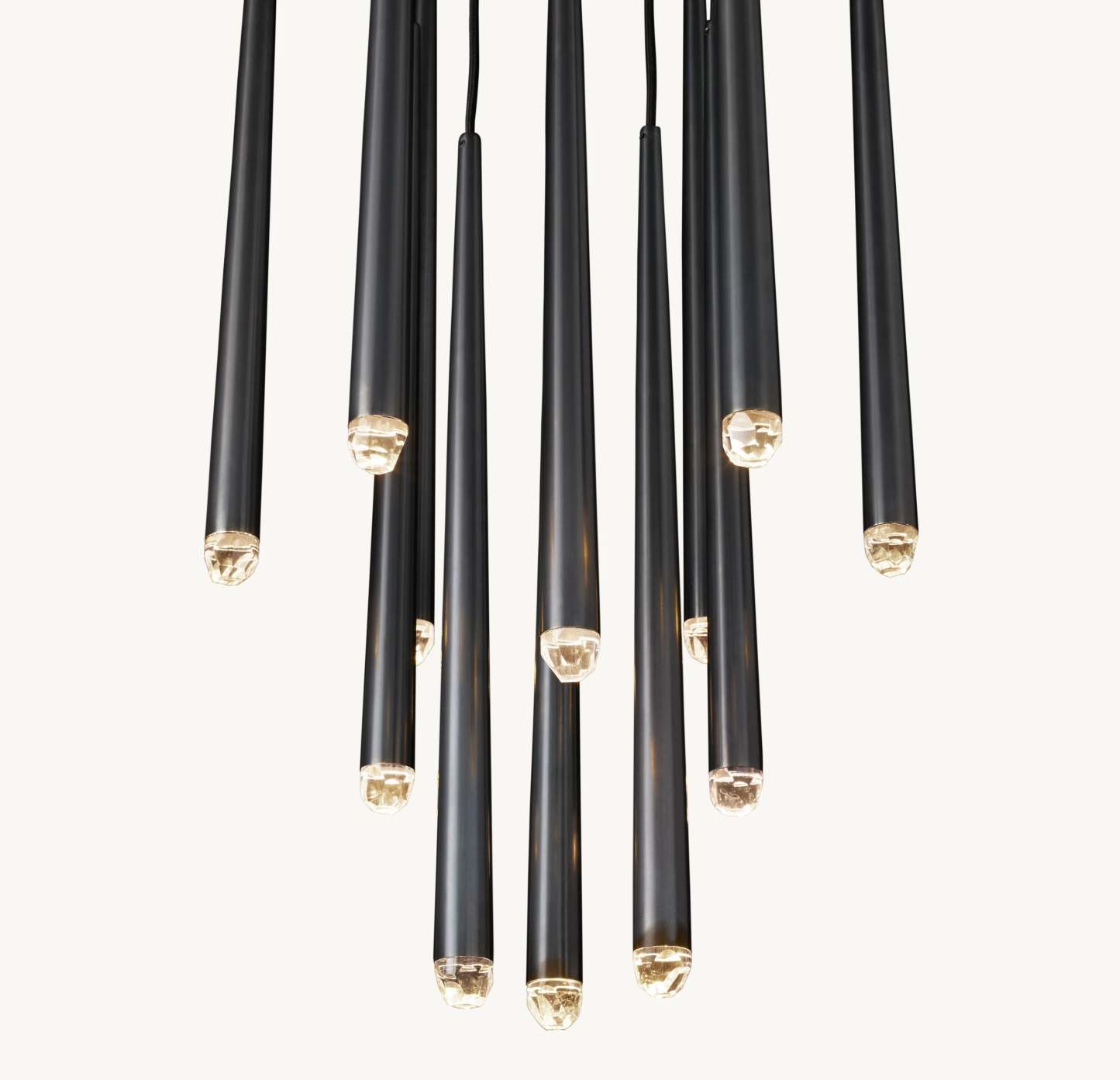 24 Inch Pin Cascading Round Chandelier - Aquitaine