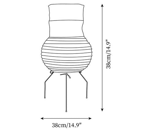 Akari UF1-S Table Lamp