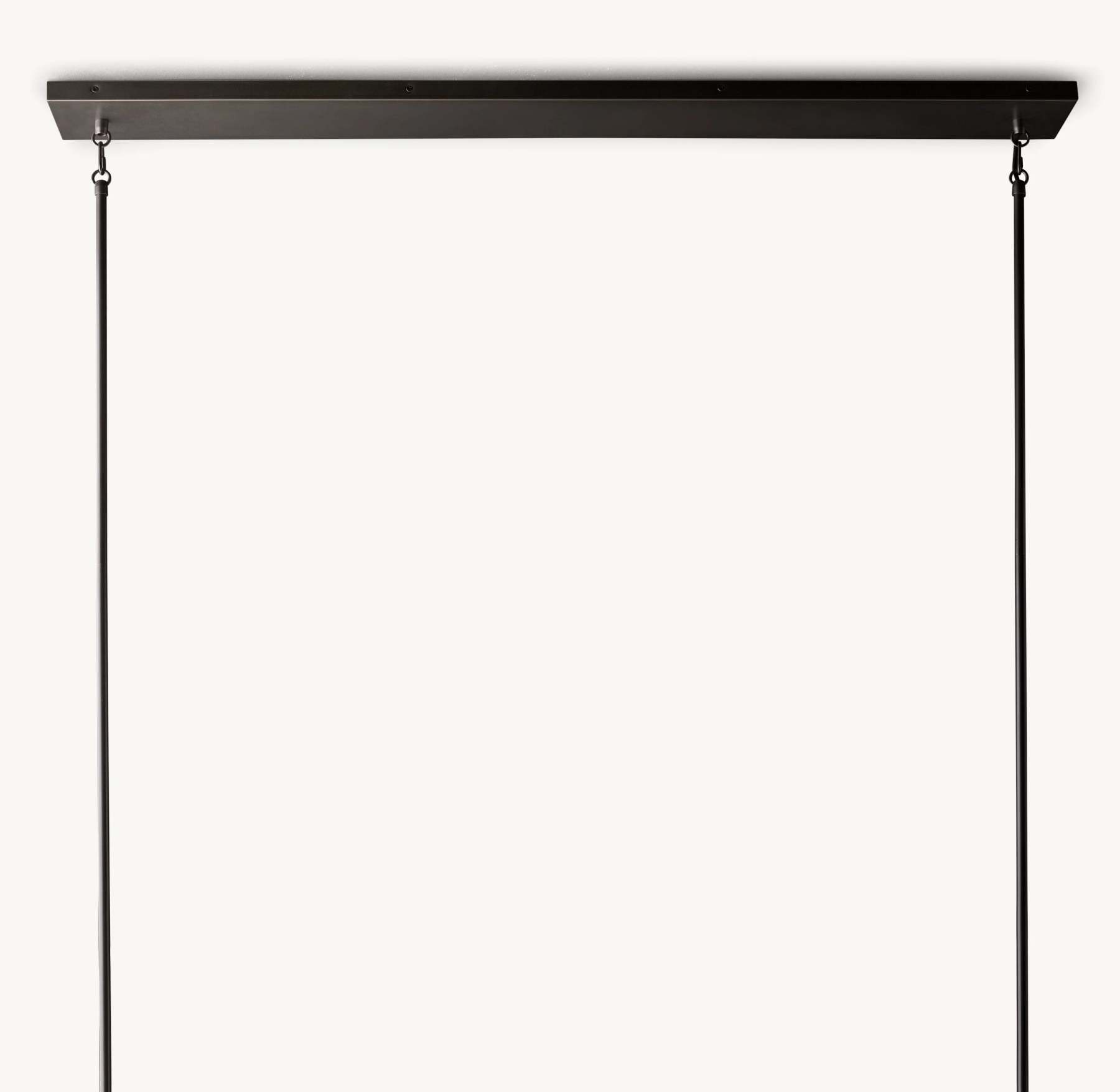 49 Inch Hurricane Candle Linear Chandelier - Pauillac