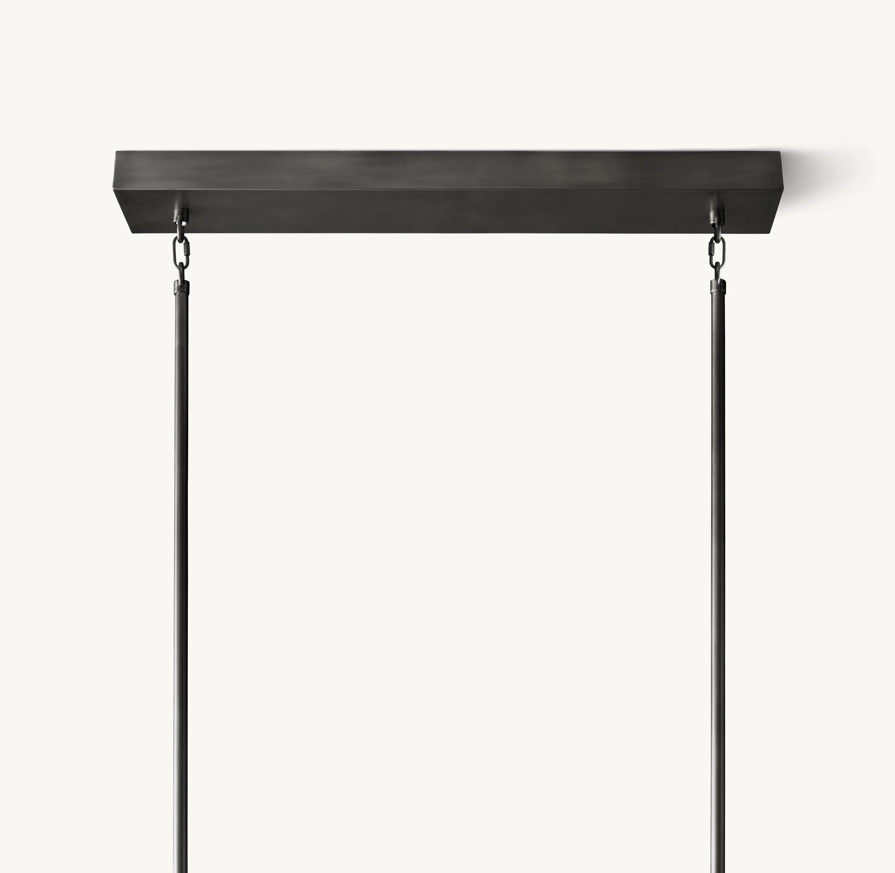 54 Inch Hexagonal Crystal Linear Chandelier – Arcachon