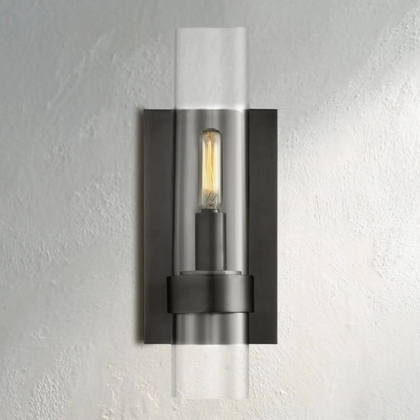 Ravelle Single light Glass Wall Sconce 
