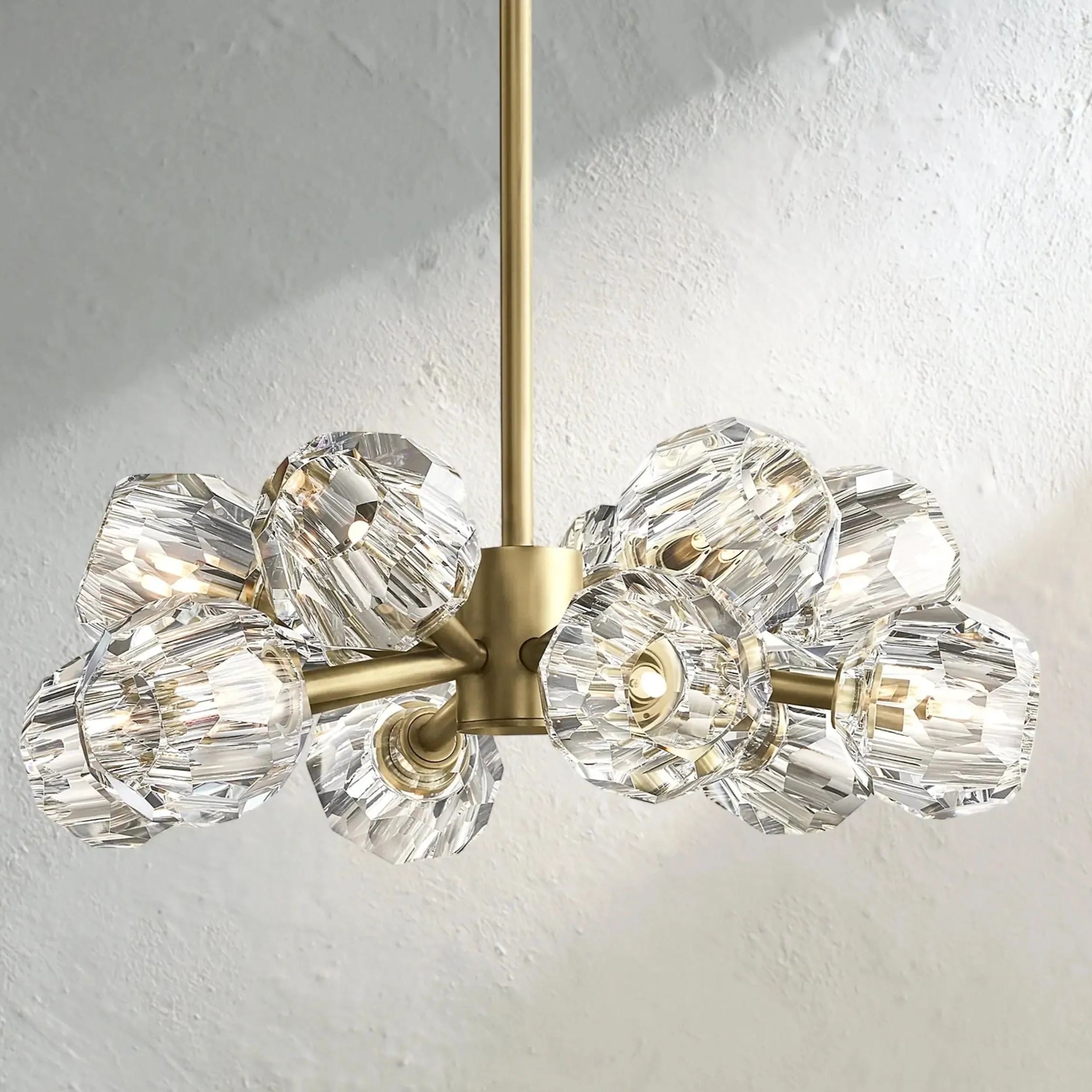 Boule De Cristal Glass Round Chandelier