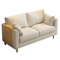 Nordic minimalist modern two-seater and three-seater sofas