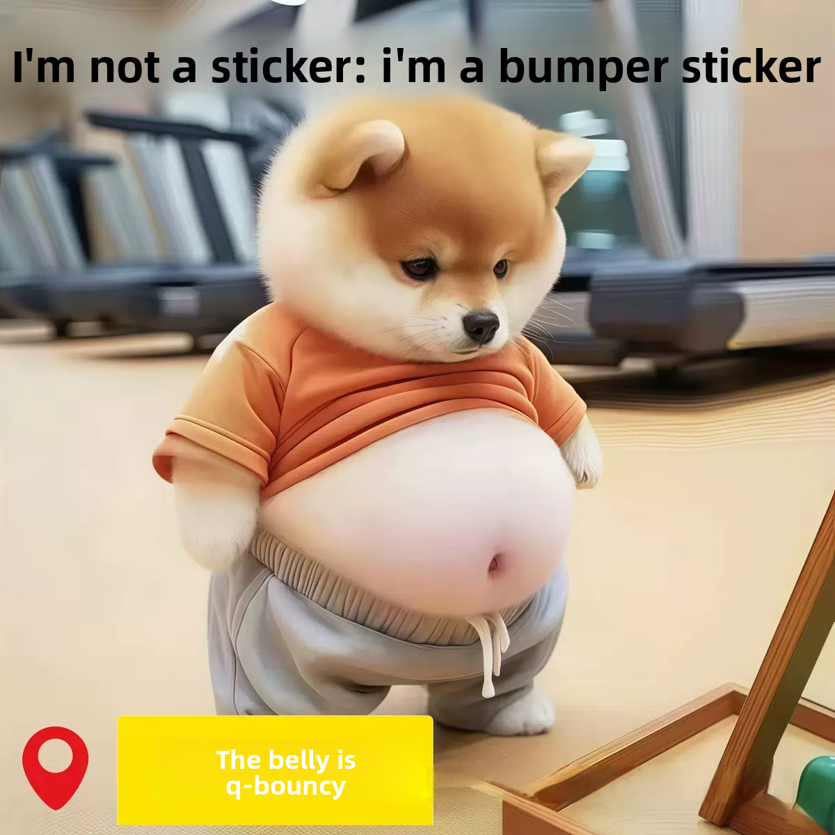 [Buy one, get three]Chubby Shiba Inu Squeeze Toy Stress Relief Car Sticker