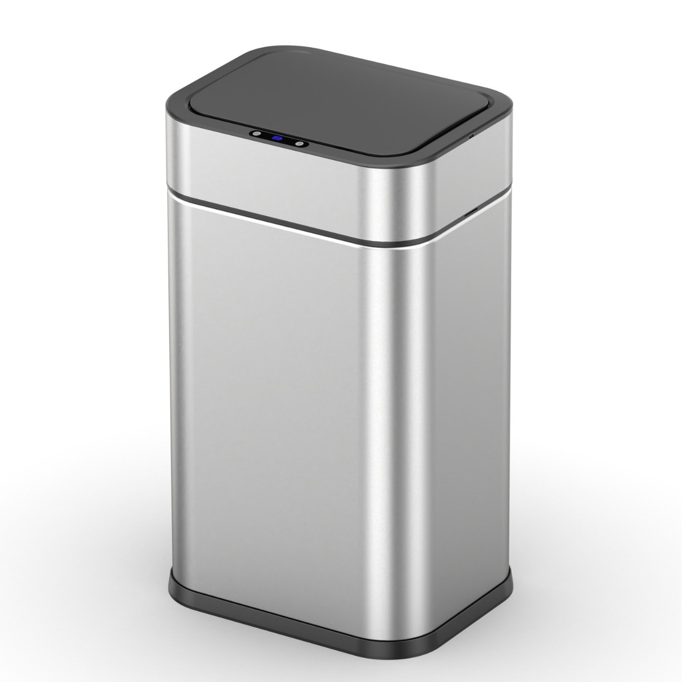 Large-capacity smart trash bin