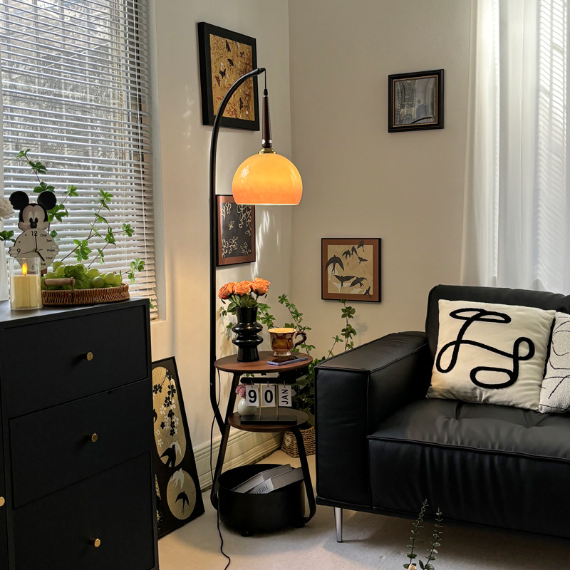 Mid-century style floor lamp