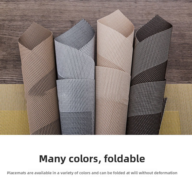 Placemat: waterproof, oil-proof and heat-insulating table mat