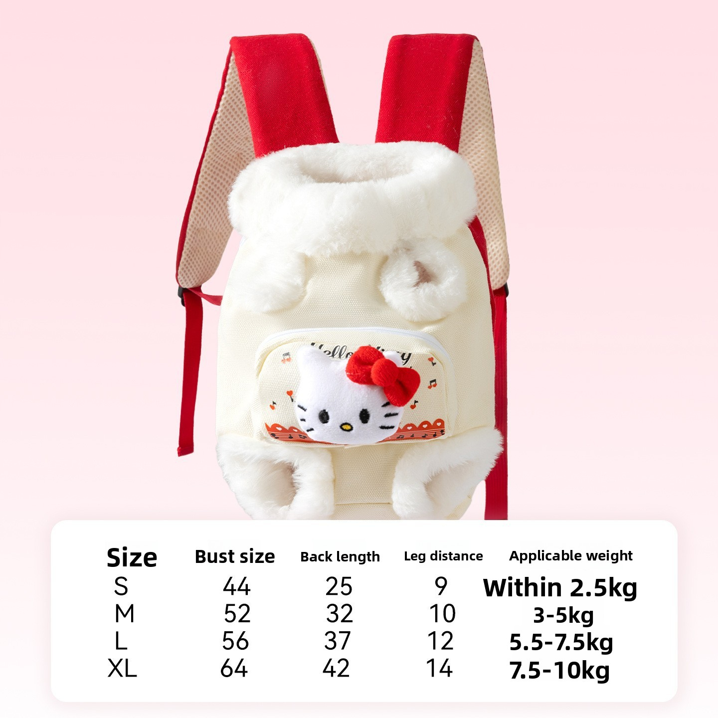 Chest Pet Bag Backpack Outing Carrying Bag