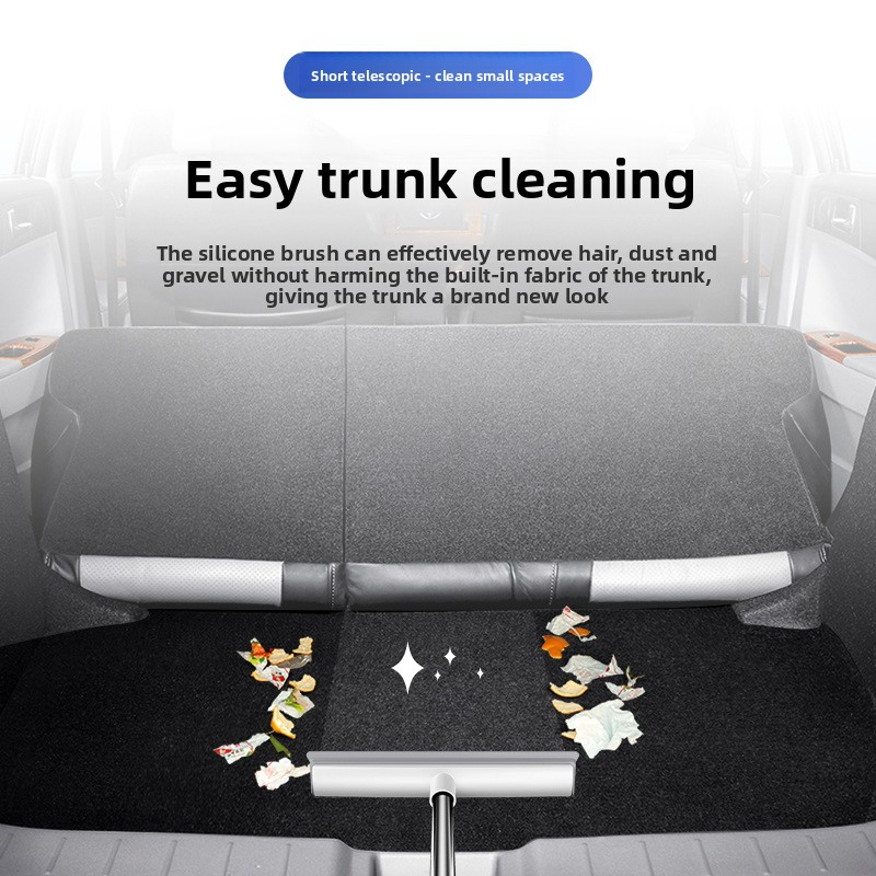 Stainless steel silicone cleaning brush