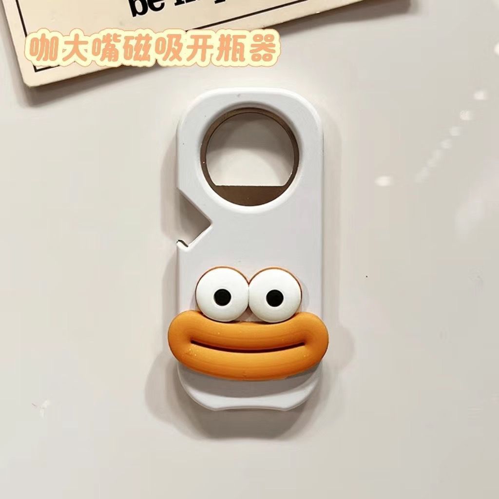 Cartoon magnetic bottle opener (magnetic type)