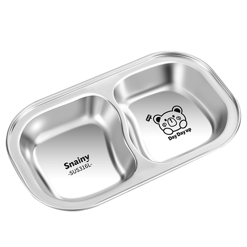 316 stainless steel children's dinner plate home