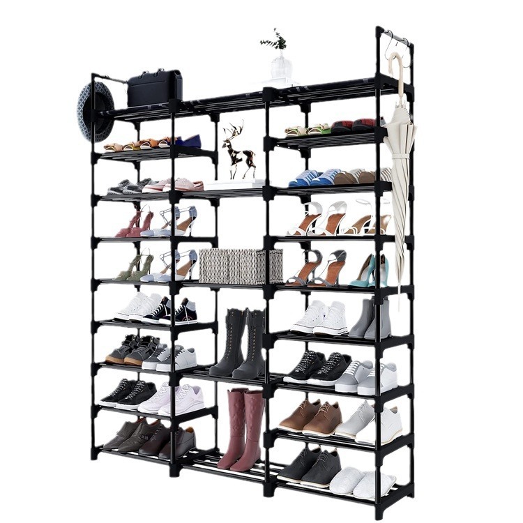 Double-row assembly rack